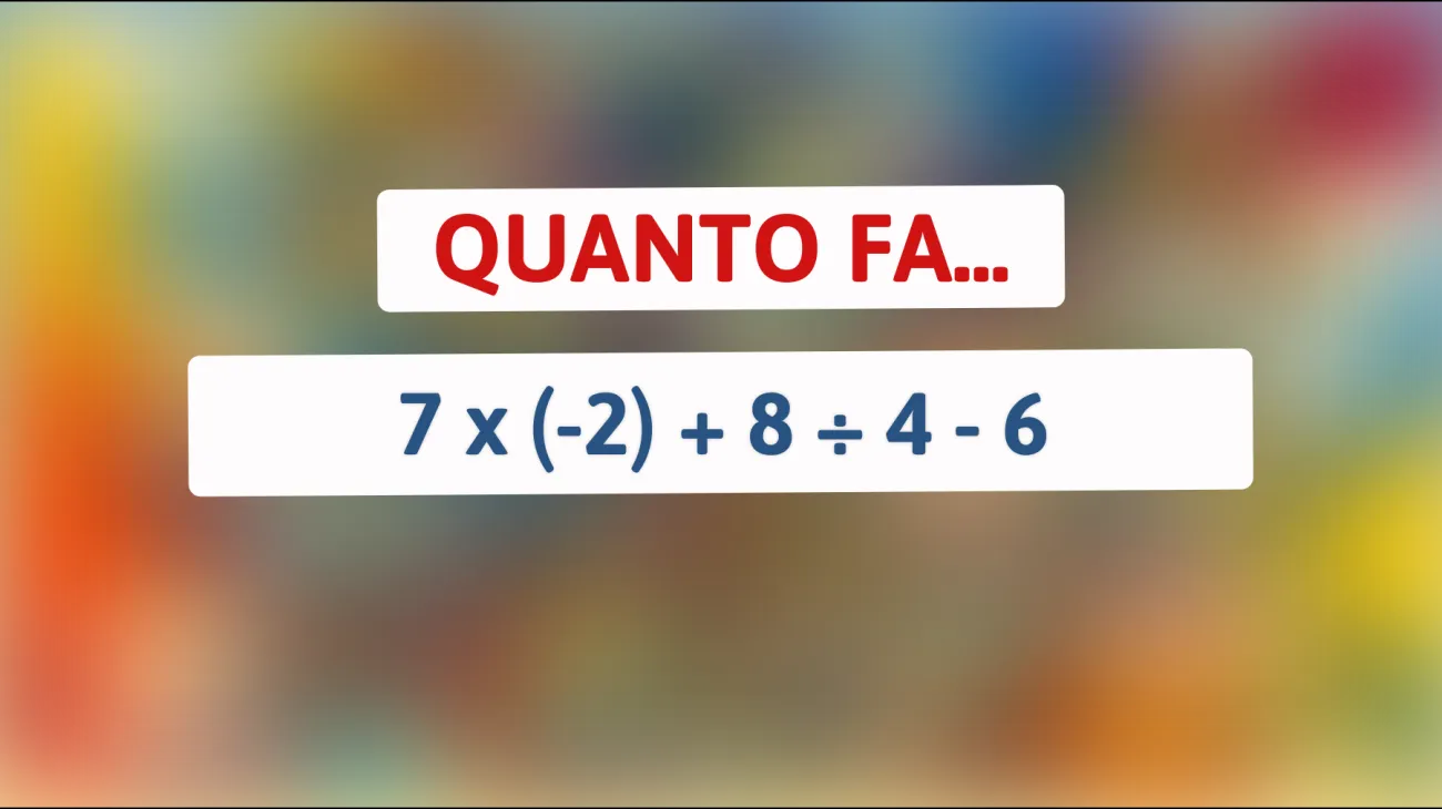 Scopri il segreto dell'indovinello matematico che solo pochi geni riescono a risolvere! Sei uno di loro?"