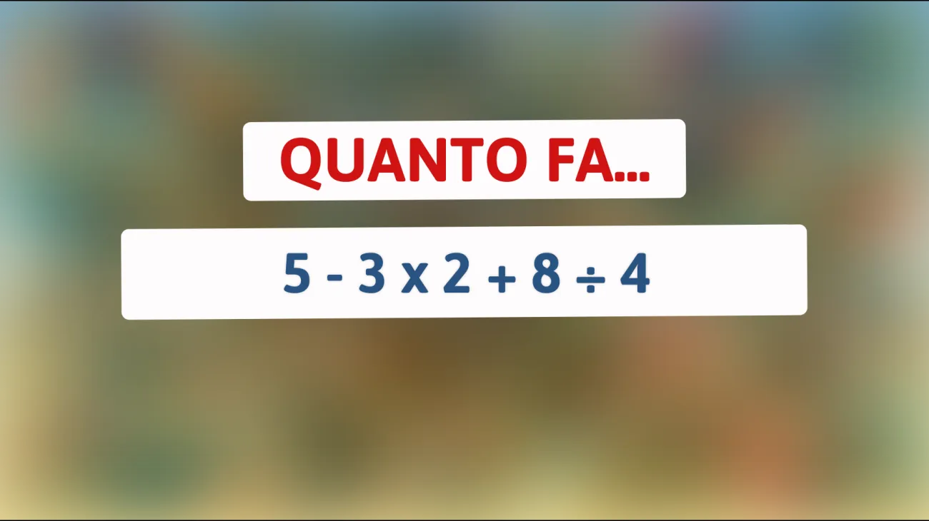 \"Il quiz matematico che solo i più intelligenti possono risolvere! Scopri se sei tra i geni!\""